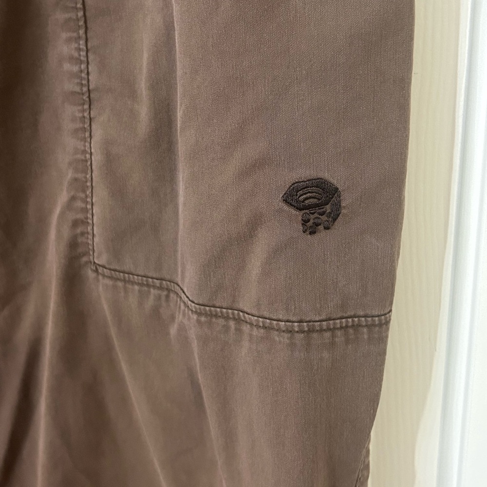 Mountain Hardwear Women’s Size 14 Regular Brown Hiking Pants Outdoor - Picture 3 of 8